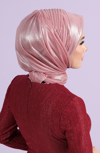 Beige-Rose Praktischer Turban 1142-02