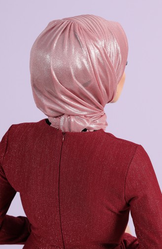 Dusty Rose Ready to wear Turban 1142-02