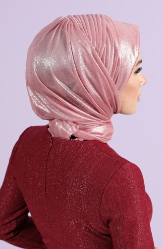 Turban Pret-a-Porter Rose Pâle 1142-02