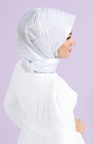 White Ready to Wear Turban 1142-08