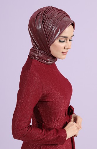 Claret Red Ready to Wear Turban 1142-10