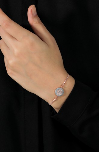 Bracelet Peau Rose 007-02