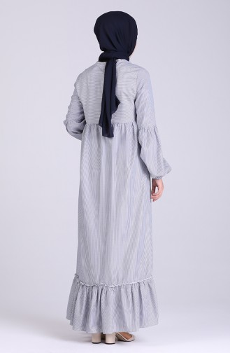 Robe Hijab Bleu Marine 1415-05