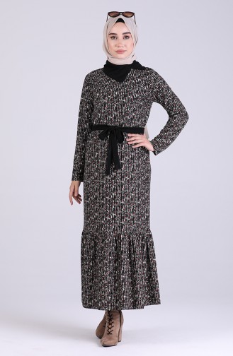 Robe Hijab Noir 0050-01