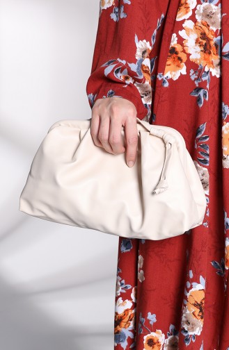 Beige Schultertasche 204Z-03