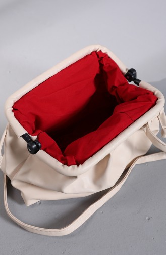 Beige Shoulder Bag 204Z-03