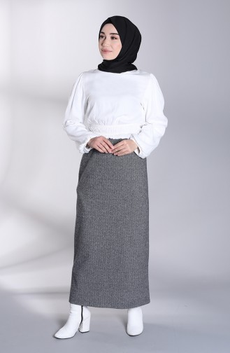 Gray Skirt 0057-01