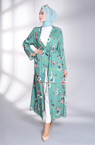 Green Almond Kimono 8269-03