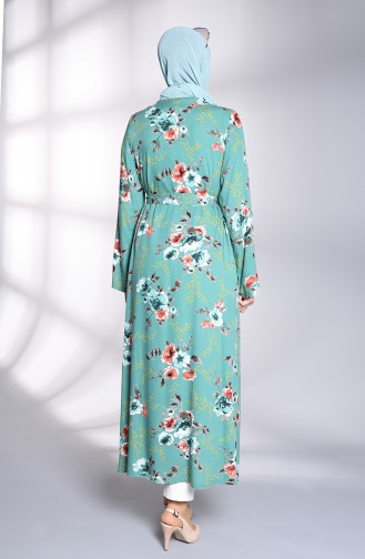 Kimono Vert noisette 8269-03