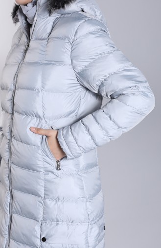 Gray Winter Coat 13051-03