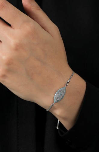 Bracelet Gris argenté 003-01