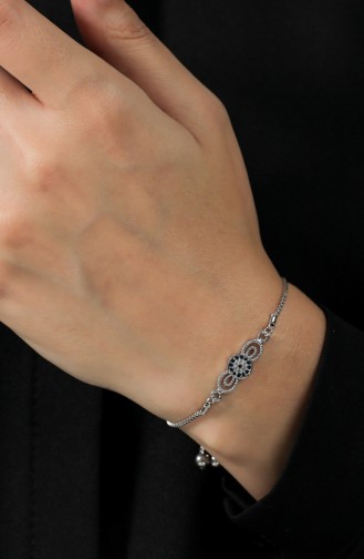 Silver Gray Bracelet 148-01