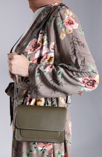 Khaki Shoulder Bags 423-419