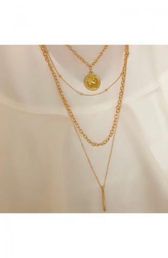 Goldgelb Kette 0011