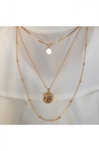 Golden Yellow Necklace 0030