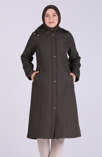 Khaki Winter Coat 1041-04
