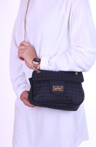 Black Shoulder Bag 27-01