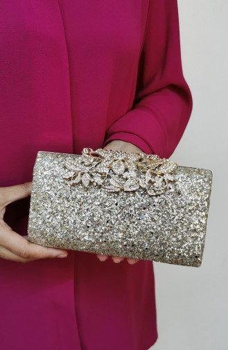 Golden Portfolio Clutch 346110-207