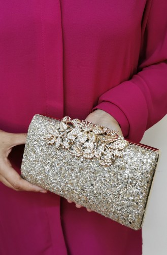 Golden Portfolio Clutch 346110-207