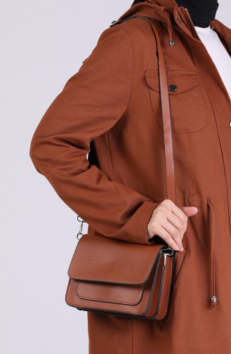 Tobacco Brown Shoulder Bag 423-091