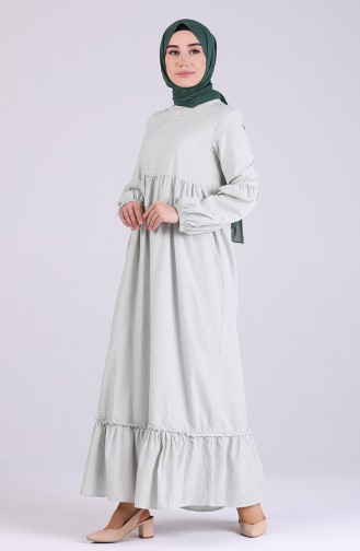 فستان أخضر حشيشي 1415-03