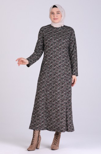 Robe Hijab Noir 0049A-01