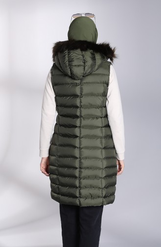 Khaki Gilet 17081-04