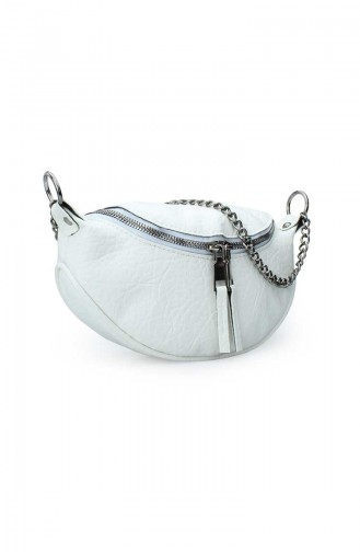 White Shoulder Bag 172-02