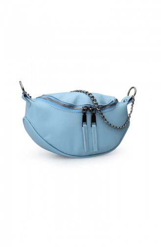 Sac D`épaule Bleu Bébé 172-03