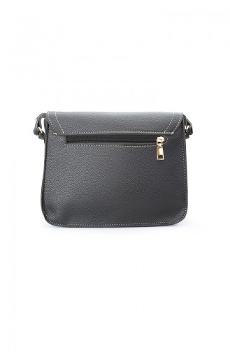 Schwarz Schultertasche 173-01
