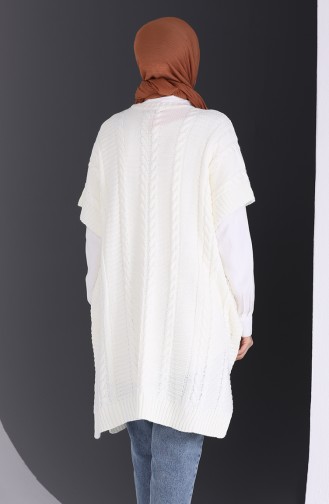 Ponchos Ecru 0612-06