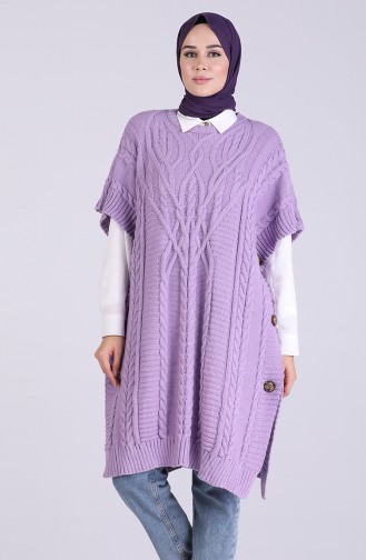 Lilac Poncho 0612-07