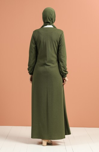 Khaki Abayas 4050-01