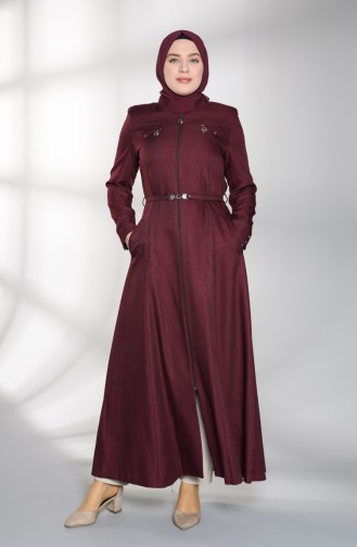 Plum Abaya 4299-04