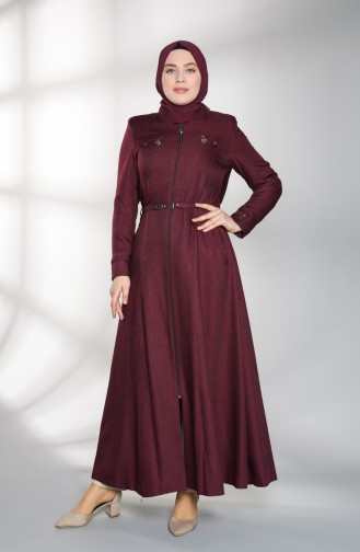 Plum Abaya 4299-04