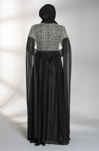 Beige Hijab-Abendkleider 8004-03