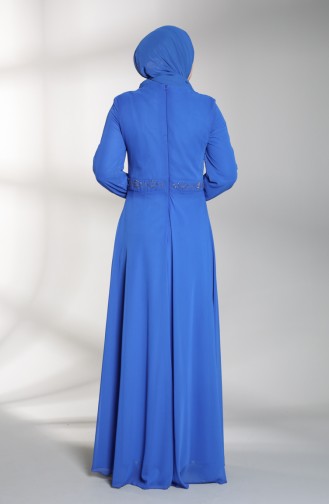 Habillé Hijab Blue roi 1555-07