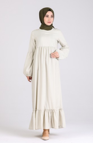 Robe Hijab Khaki 1415-06