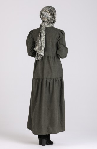 Robe Hijab Khaki 1419-03