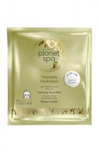 Avon Planet Spa Zeytinyağı Özlü Kağıt Maske DIGER0171