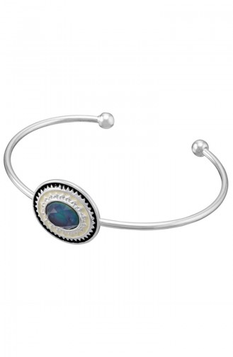 Silbergrau Armband 03615