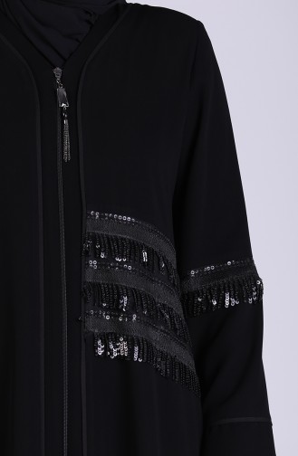 Black Abaya 0180-01
