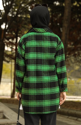 Green Overhemdblouse 1125-03