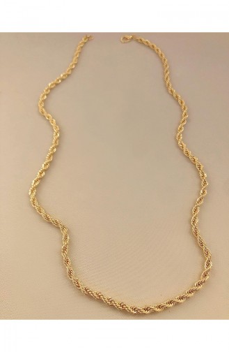 Goldfarbig Kette 0078