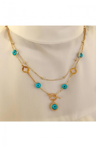 Golden Yellow Necklace 0093