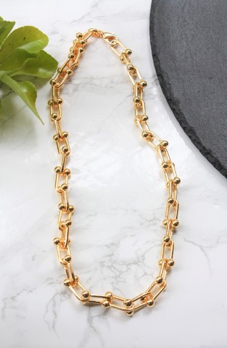 Gold Necklace 0112