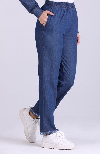 Pantalon Bleu Marine 2002-02