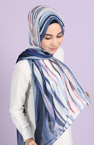 Navy Blue Shawl 81008-12