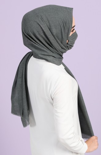 Smoke-Colored Shawl 1001-17