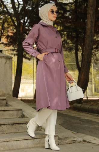 Lilac Trench Coats Models 5177-02